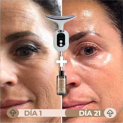 Pack Rejuvenecimiento para Arrugas, Flacidez y Definición de Contorno Aurae